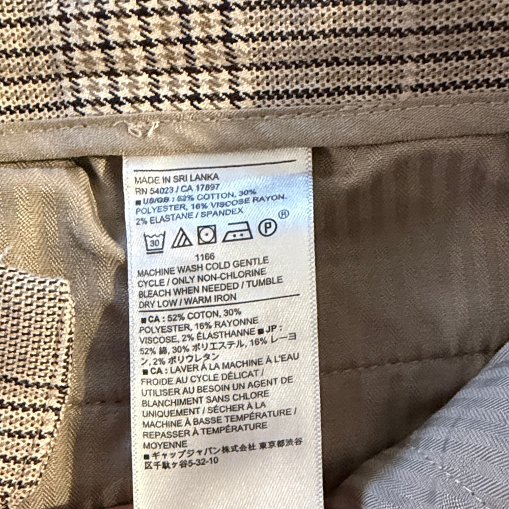 Banana republic slim tapered pants (never worn) NWOT - Picture 3 of 5